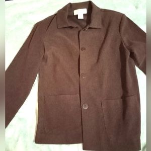 Casual Corner Annex petite size 2 chocolate brown